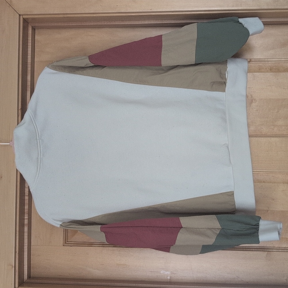 Vinyl pullover oversized jacket L - Picture 3 of 3